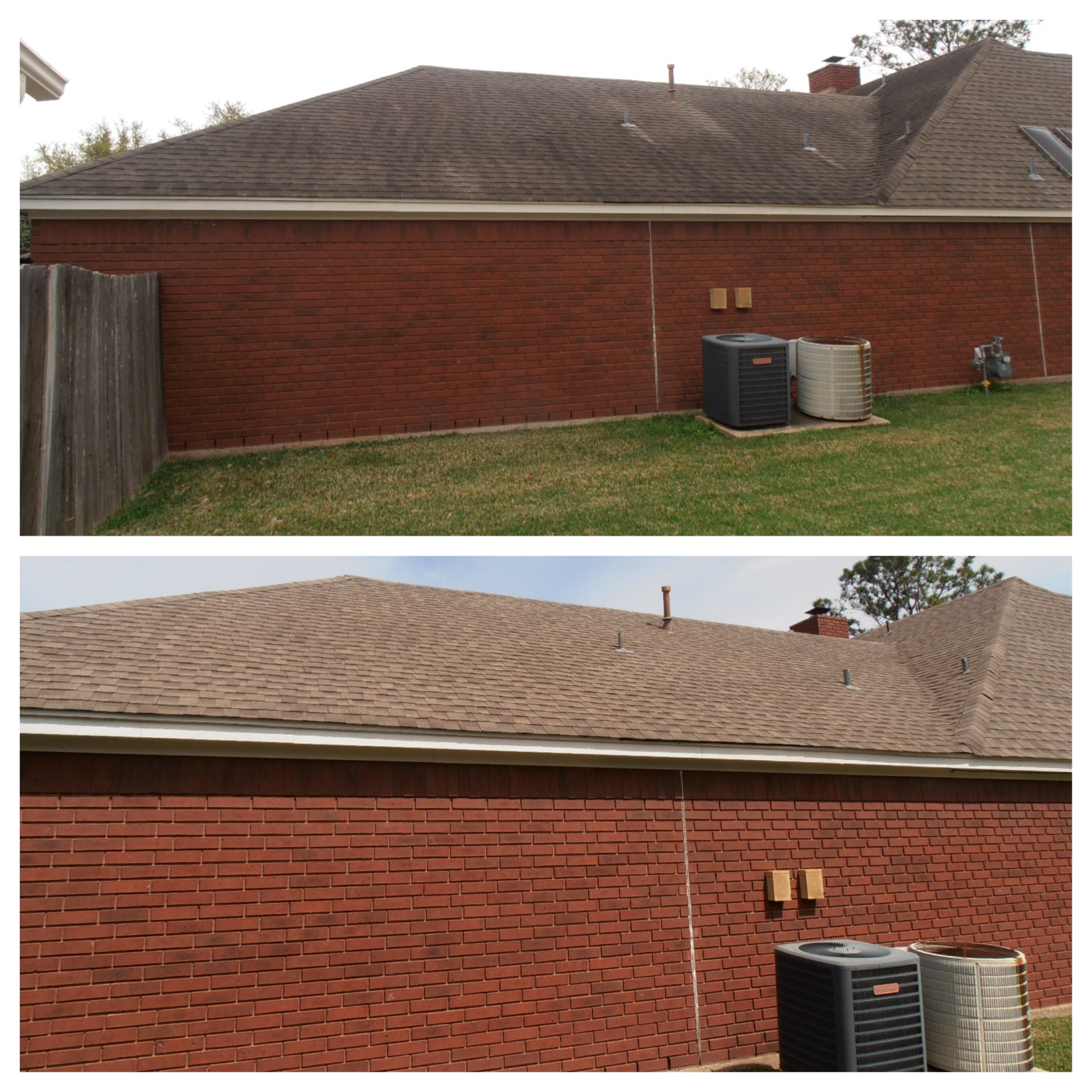 Roof Stain Removal The Woodlands Texas Roof Stain Removal The Woodlands Texas